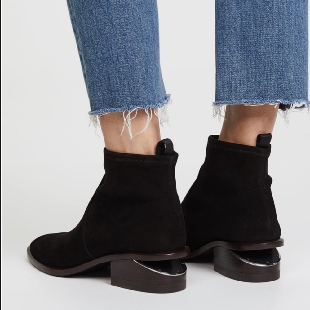Alexander Wang Kori Suede Ankle Boots